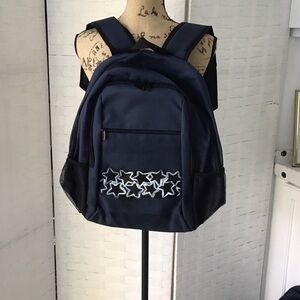 Navy Blue Star Backpack